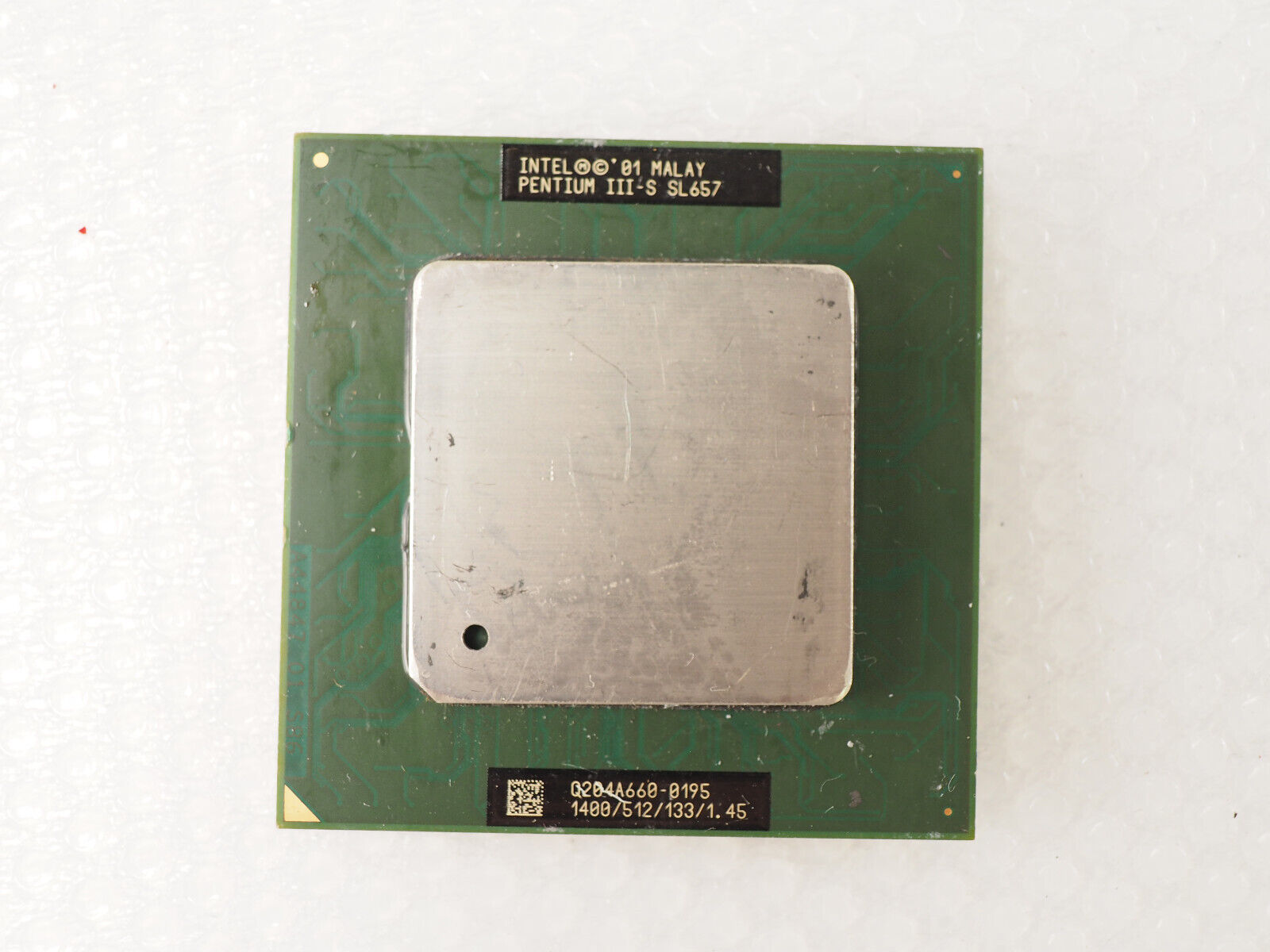 INTEL PENTIUM III-S 1400 /512 /133 /1.45 SL657 Desktop Processor CPU
