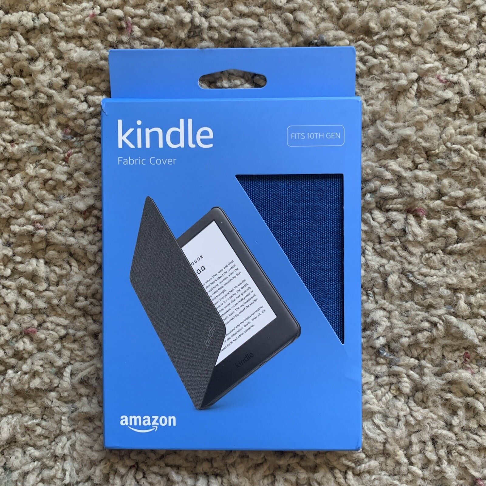 Amazon Kindle Fabric Cover (fits 10th Gen-2019 Release) - Cobalt Blue
