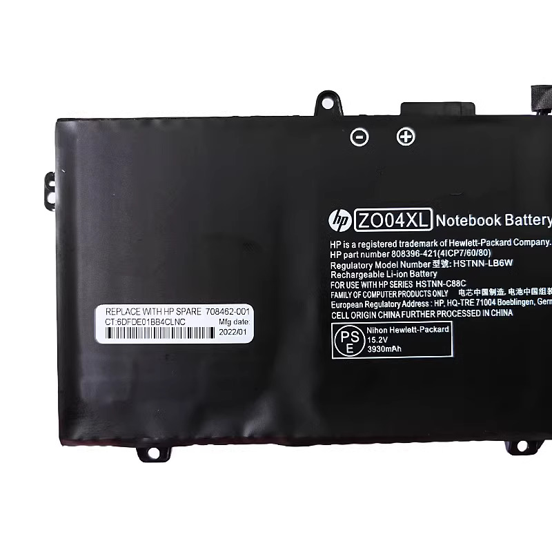 OEM 64Wh Genuine ZO04XL Battery for HP ZBook Studio G3 G4 808450-001 HSTNN-LB6W