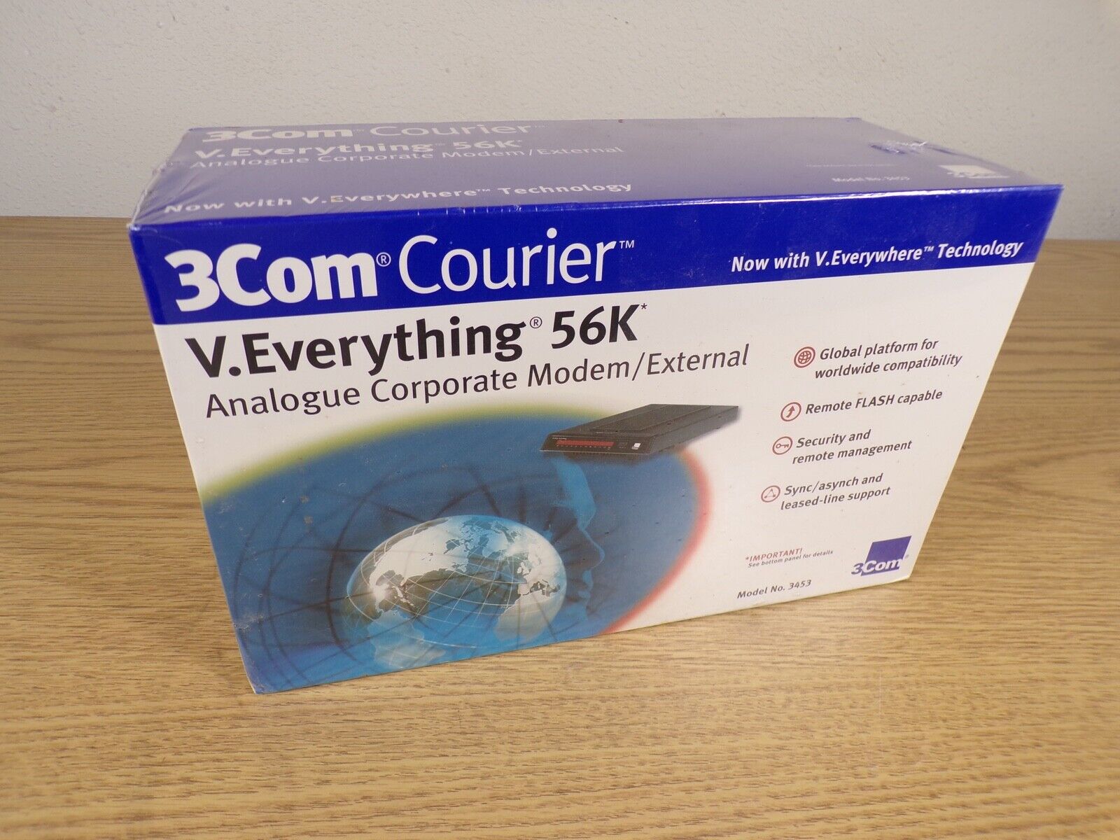 3Com Courier V.Everything 56K Analogue Corporate Modem, model 3453