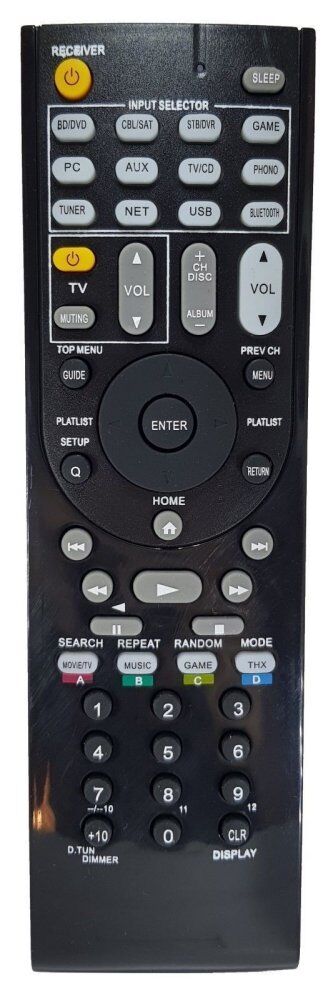 Replacement for Remote Control for Onkyo® receivers