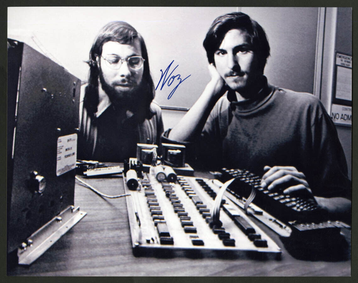 Steve Woz Wozniak SIGNED 11x14 PHOTO Founder APPLE I Jobs COMPUTER AUTOGRAPHED