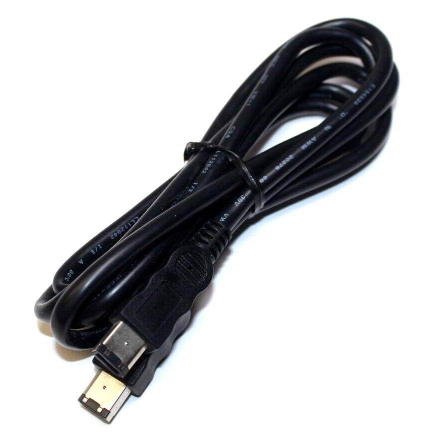 Firewire 6-Pin to 6-Pin Cable 6FT