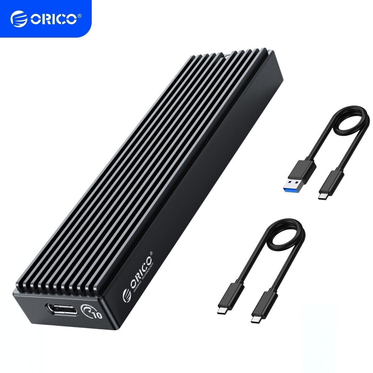 ORICO 10Gbps M.2 NVME Enclosure USB C Gen2 PCI-E M.2 SSD Case NVMe External Case