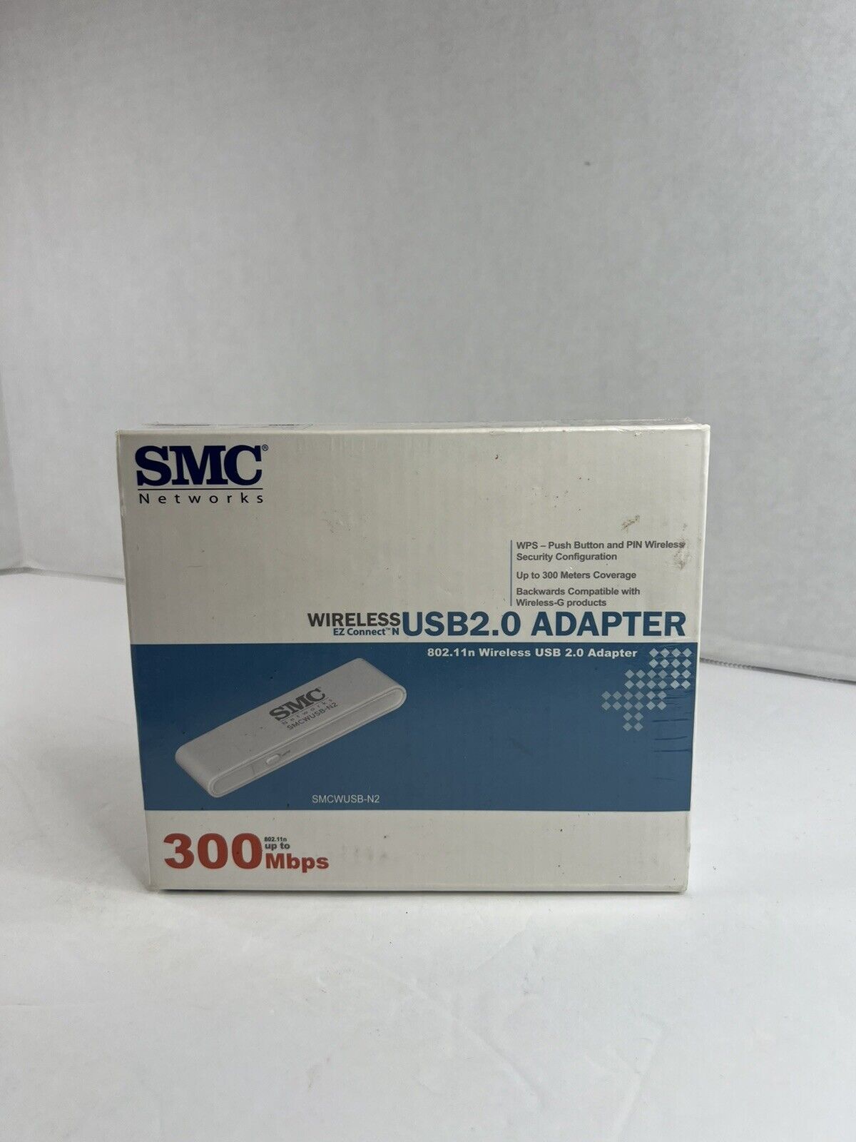 SMC Networks Wireless USB2.0 ADapter EZ Connect N 802.11n 300Mbps