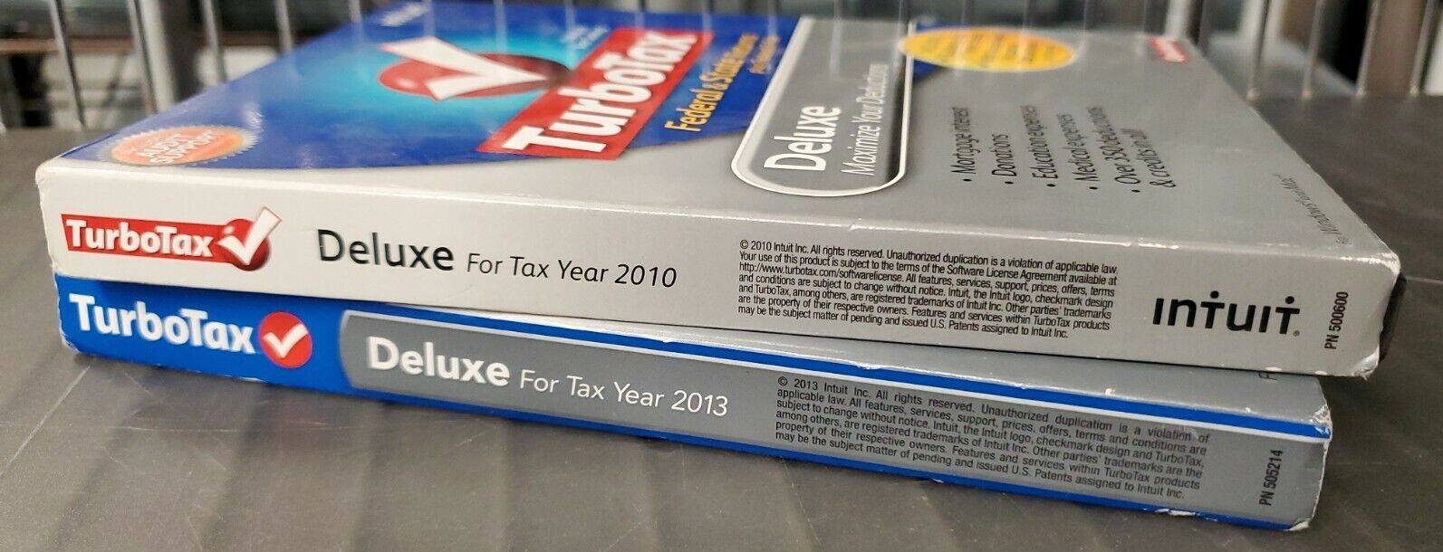 TurboTax Deluxe 2010 & 2013 State~Federal~E-File Sealed 