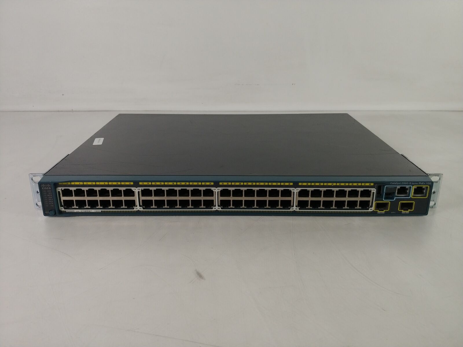 Cisco Catalyst 2960S WS-C2960S-48FPD-L 48 Port Gigabit PoE+ Ethernet Switch