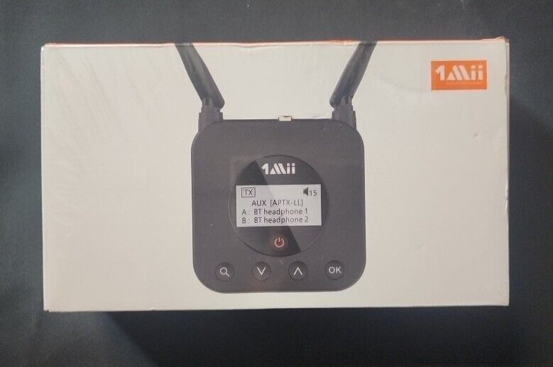 SEALED NIB B06TX Bluetooth 5.0 Transmitter for TV to Wireless Headphone/Speaker