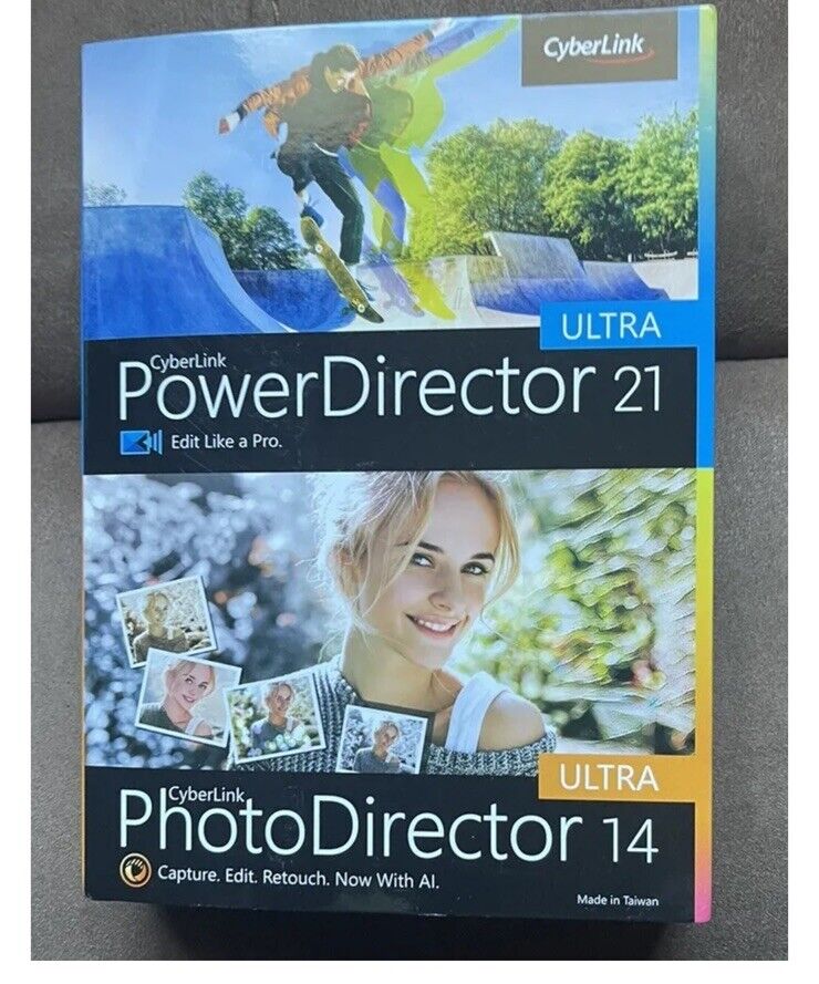 PowerDirector 21 Ultra & PhotoDirector 14 Ultra CyberLink Photo Power Director