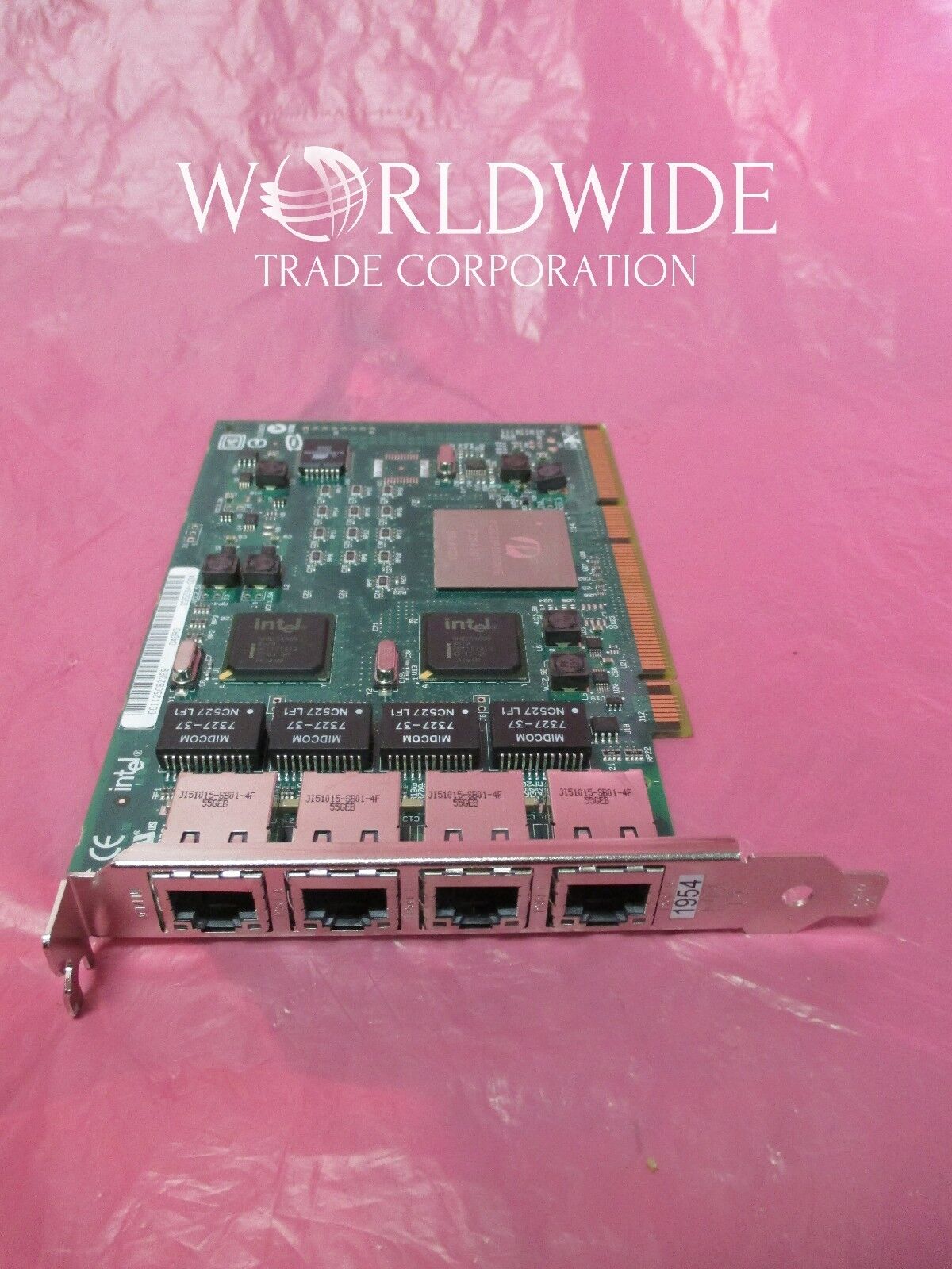IBM 03N5446 1954 1Gb 4-Port PCI-X Ethernet-TX Adapter RJ-45 3.3V 64-bit pSeries