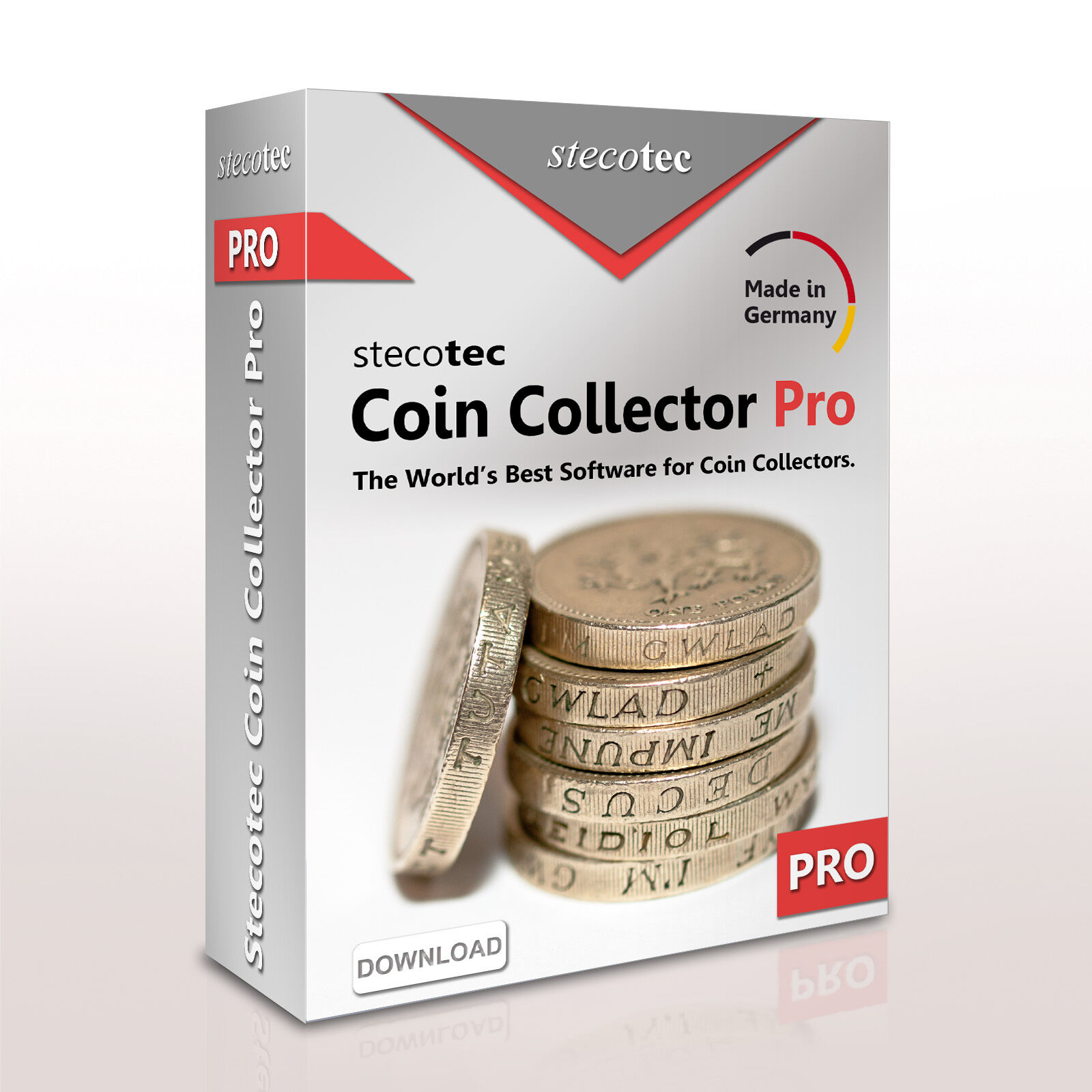 Stecotec Coin Collector Pro - Inventory Software / Program Collecting Collection
