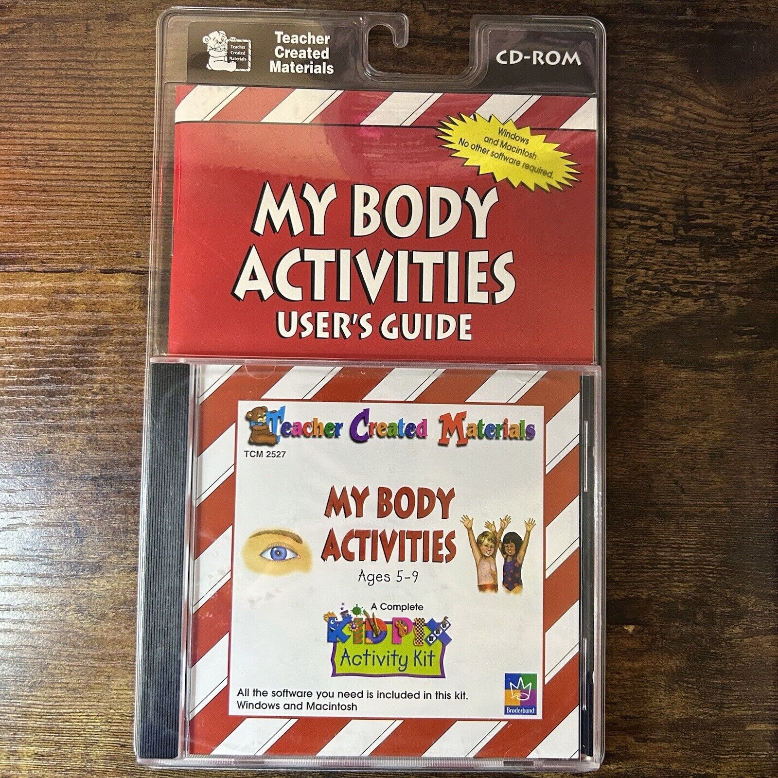 My Body Activities New CD Rom Teacher Created Materials Activity Kit
