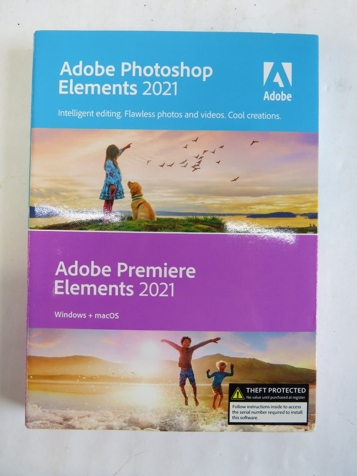 Adobe Photoshop Elements 2021 & Premiere Elements 2021 Sealed Box     READ    