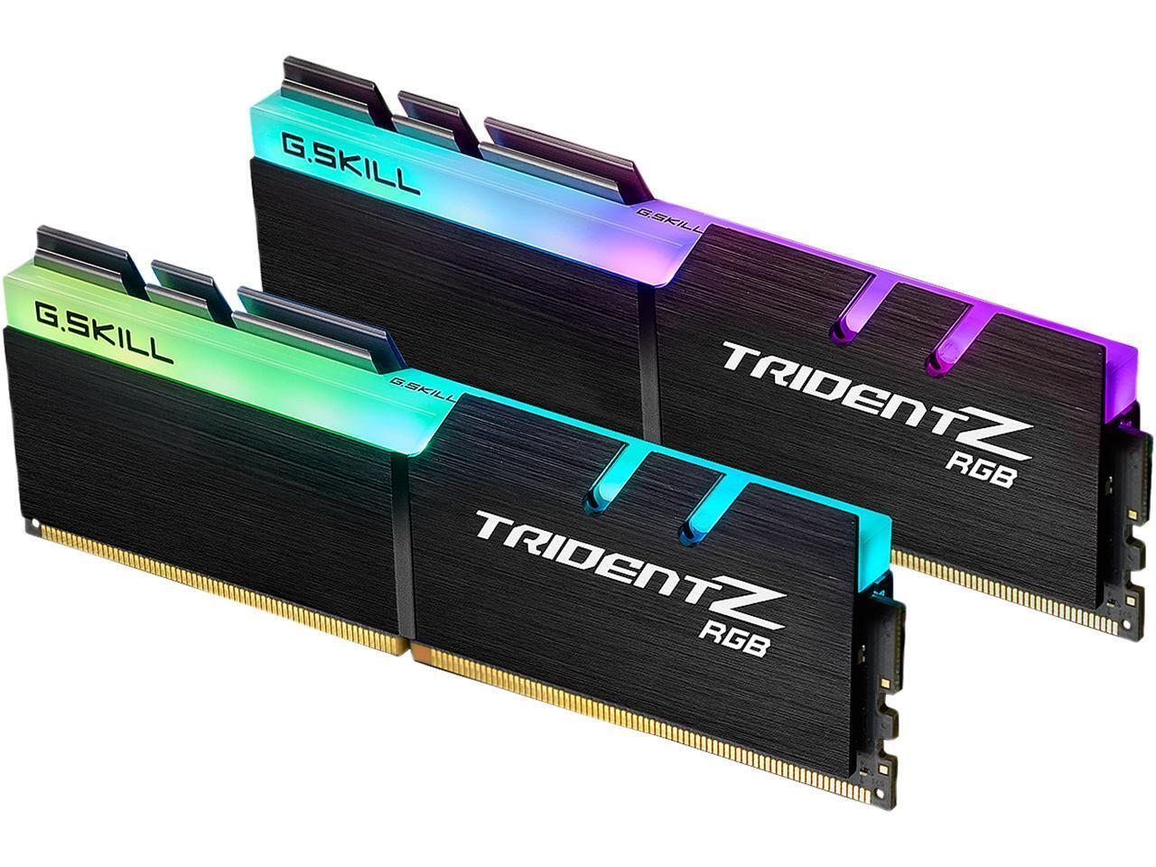 G.SKILL TridentZ RGB Series 64GB (2 x 32GB) 288-Pin PC RAM DDR4 2666