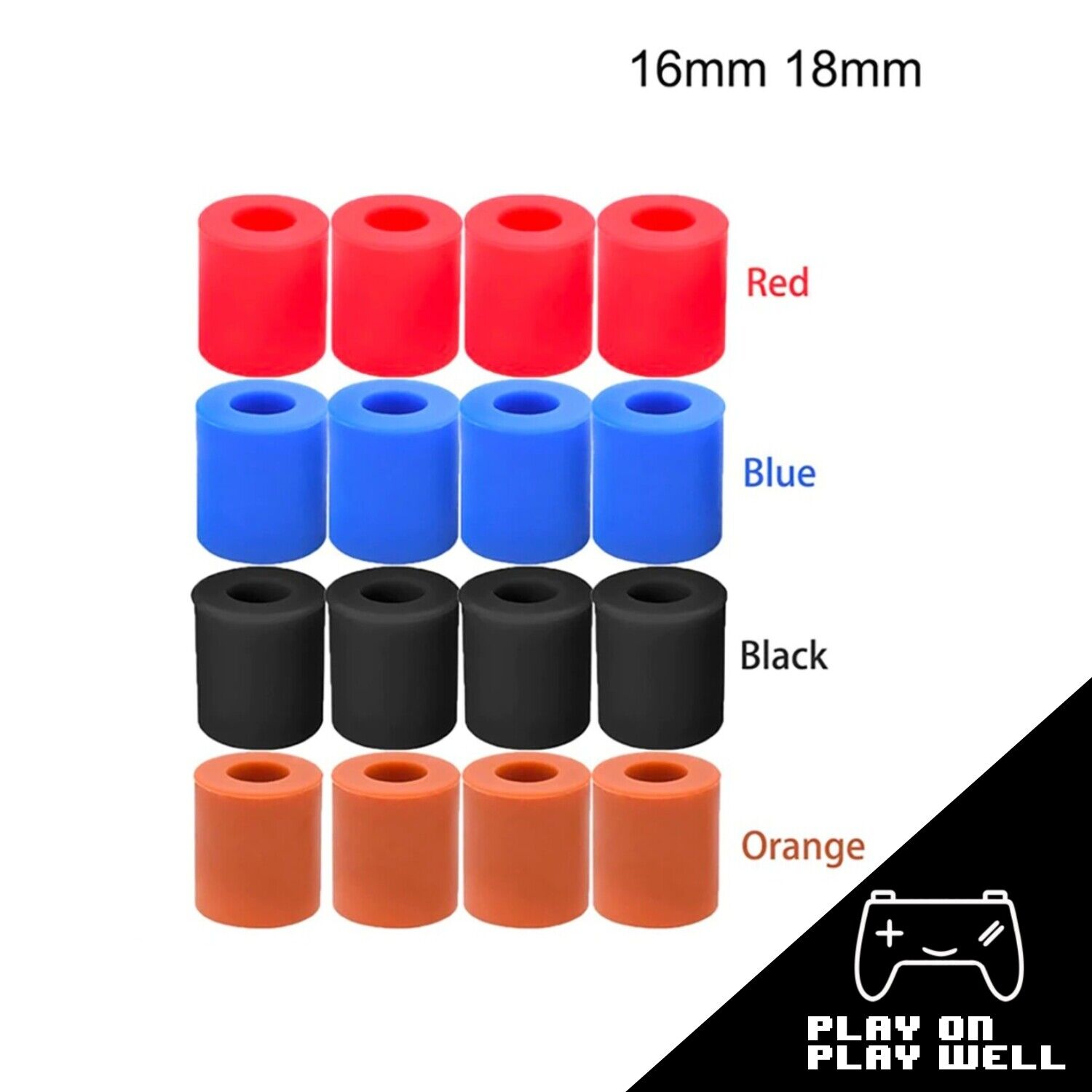 4pcs Hot Bed Leveling Column Silicone Solid Spacer  for 3D Printer CR-10 Ender 3