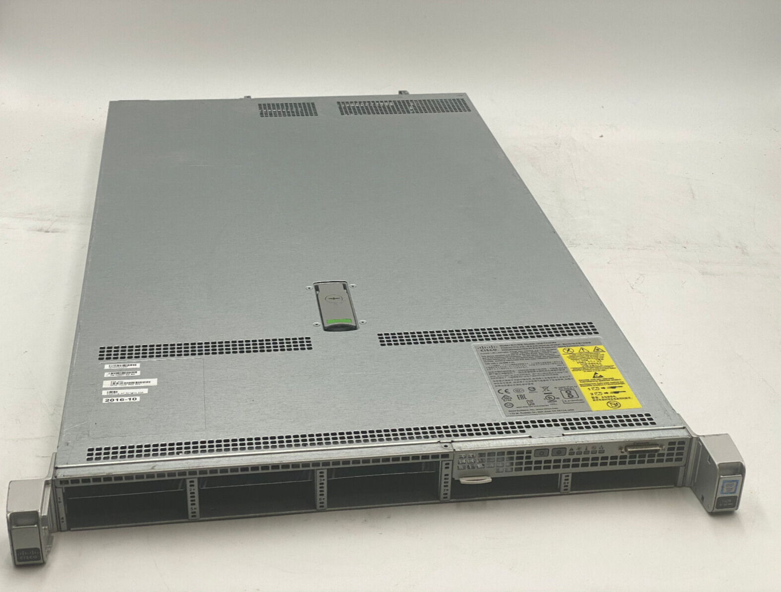Cisco UCS-C220-M4 Server, 2x E5-2660V3, 64GB RAM, No HDD, 2x 750W, UCSC-MRAID12G