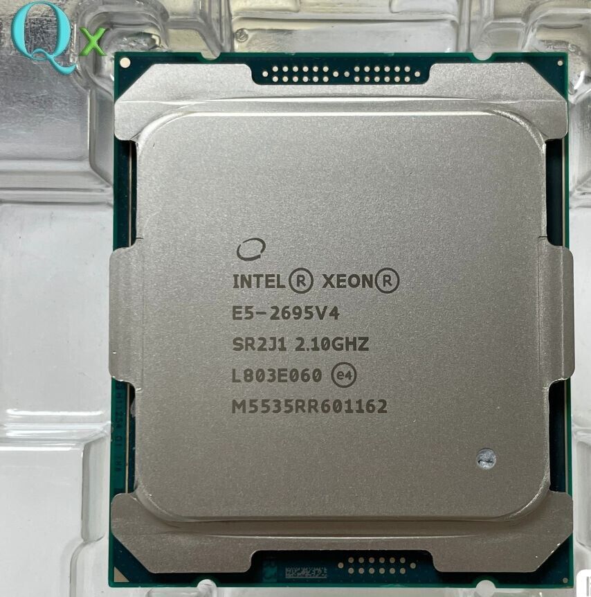 Intel Xeon E5-2695 v4 LGA 2011-3 Server CPU Processor 2.1GHz 45MB 18C 36T SR2J1