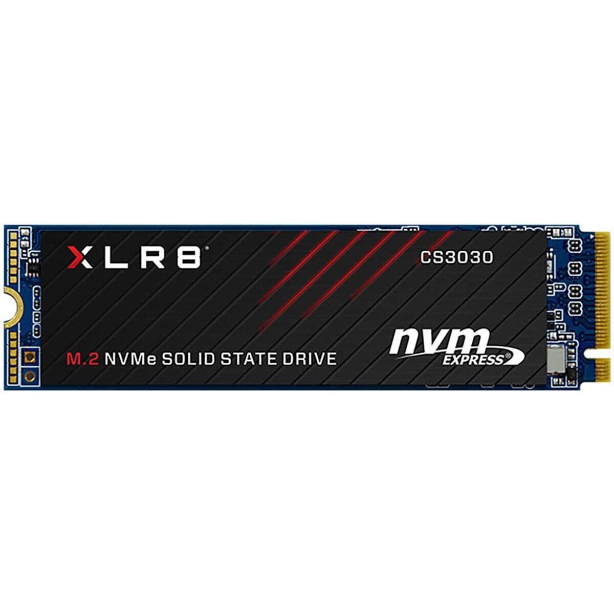 PNY Technologies XLR8 CS3030 250GB NVMe PCIe Gen 3.0x4 M.2 Internal SSD
