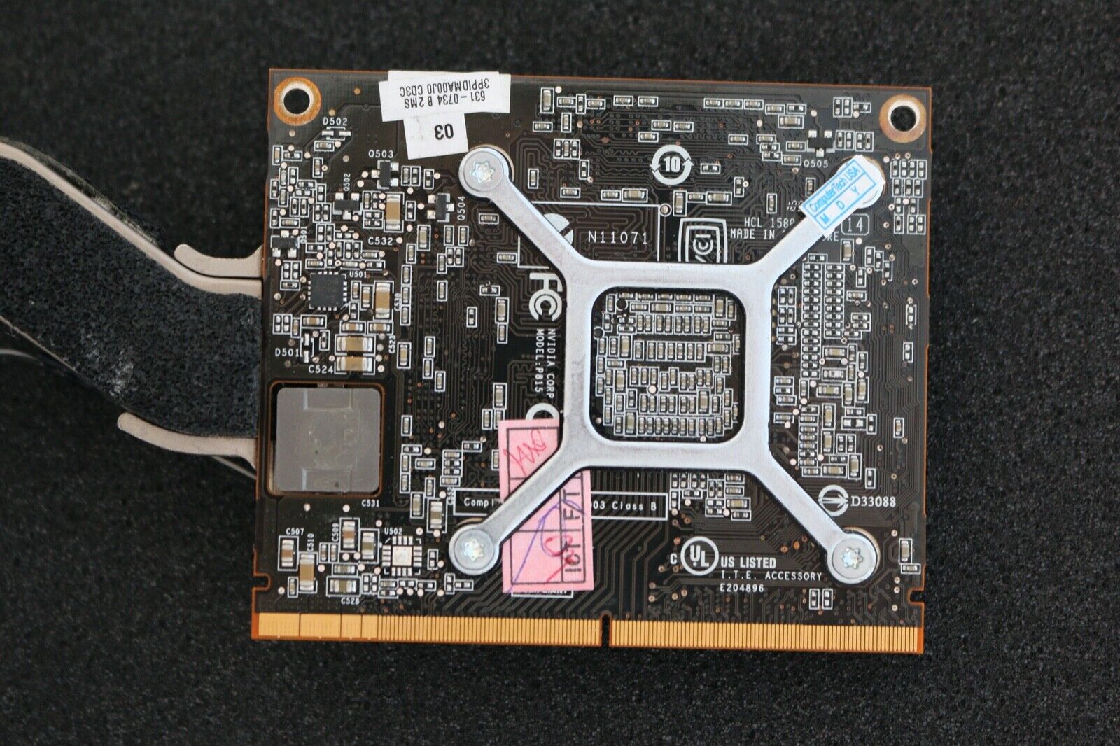 Apple Nvidia GeForce GT120 256MB Video Card For 2009 24\