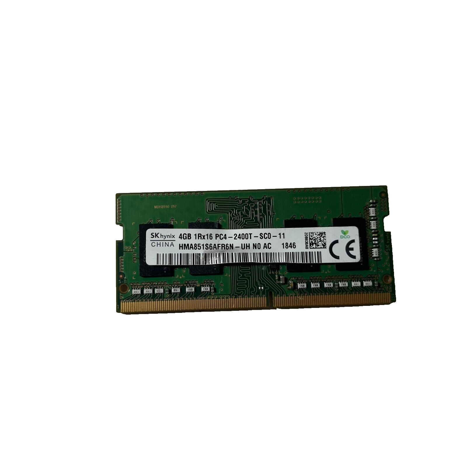 HMA851S6AFR6N-UH GENUINE HYNIX LAPTOP MEMORY 4GB PC4-2400T-SC0-11 (CA610) OEM