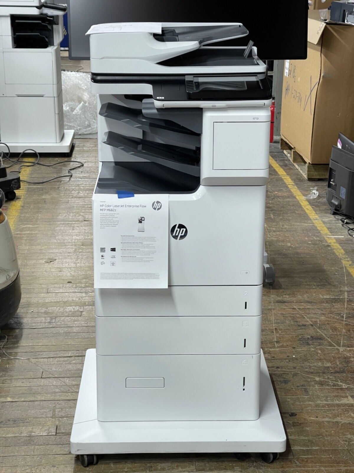 HP LaserJet Enterprise Flow MFP M682z (J8A17A) - Multifunction printer - color