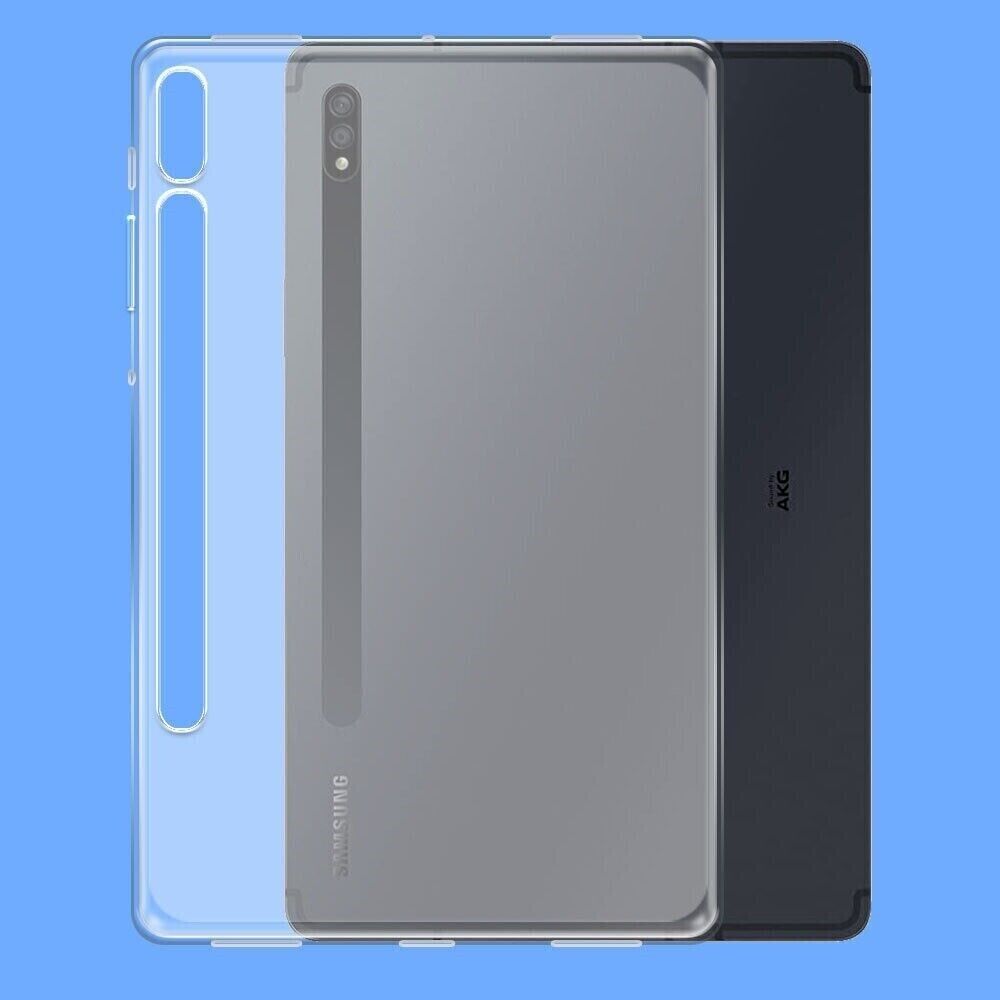 Brand New Transparent Slim Soft TPU Case for Samsung Galaxy Tab S8+ SM-X808U USA