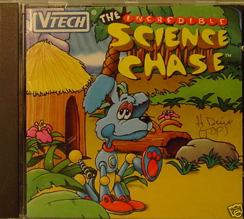 Vtech The Incredible Science Chase CD-Rom Excellent 5up