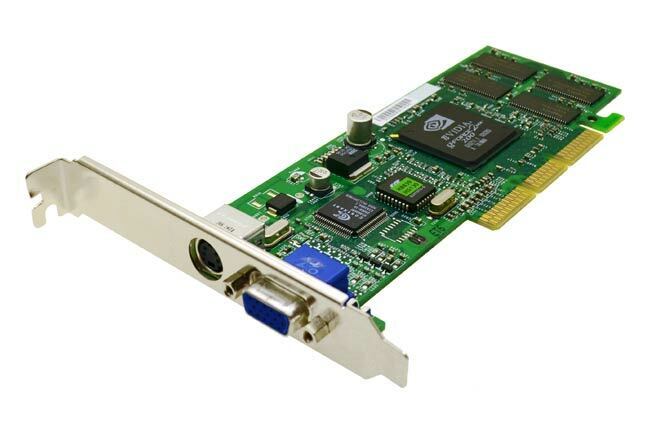 NEW GeForce2 MX200 64MB VGA TV/Out AGP Card MS-8839 64MB 4x AGP Video Card