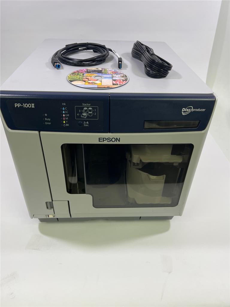 Epson Disc Producer PP-100II N181A Disc Duplicator Printer Excellent