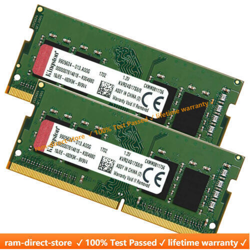 Kingston Laptop Memory DDR4 4GB 8GB 16GB 32GB 2400 2666 3200 Notebook SODIMM