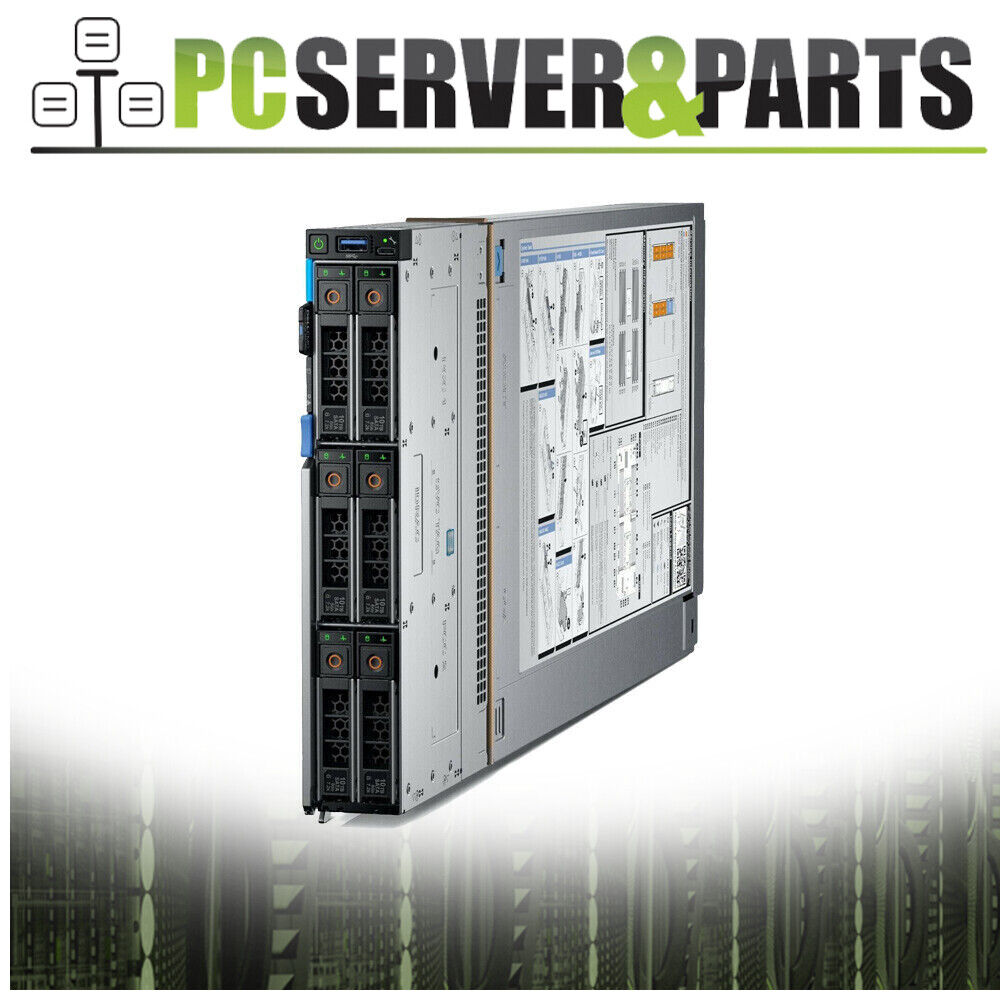 Dell PowerEdge MX740C Blade Server for MX7000 S140 Raid 6X 2.5\