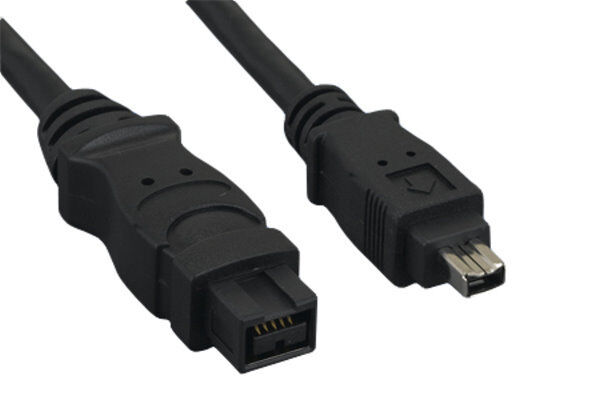 3-10Ft 9 to 4 Pin IEEE1394 FIREWIRE 800/400 Mbps iLINK Cable PC MAC DV Bilingual
