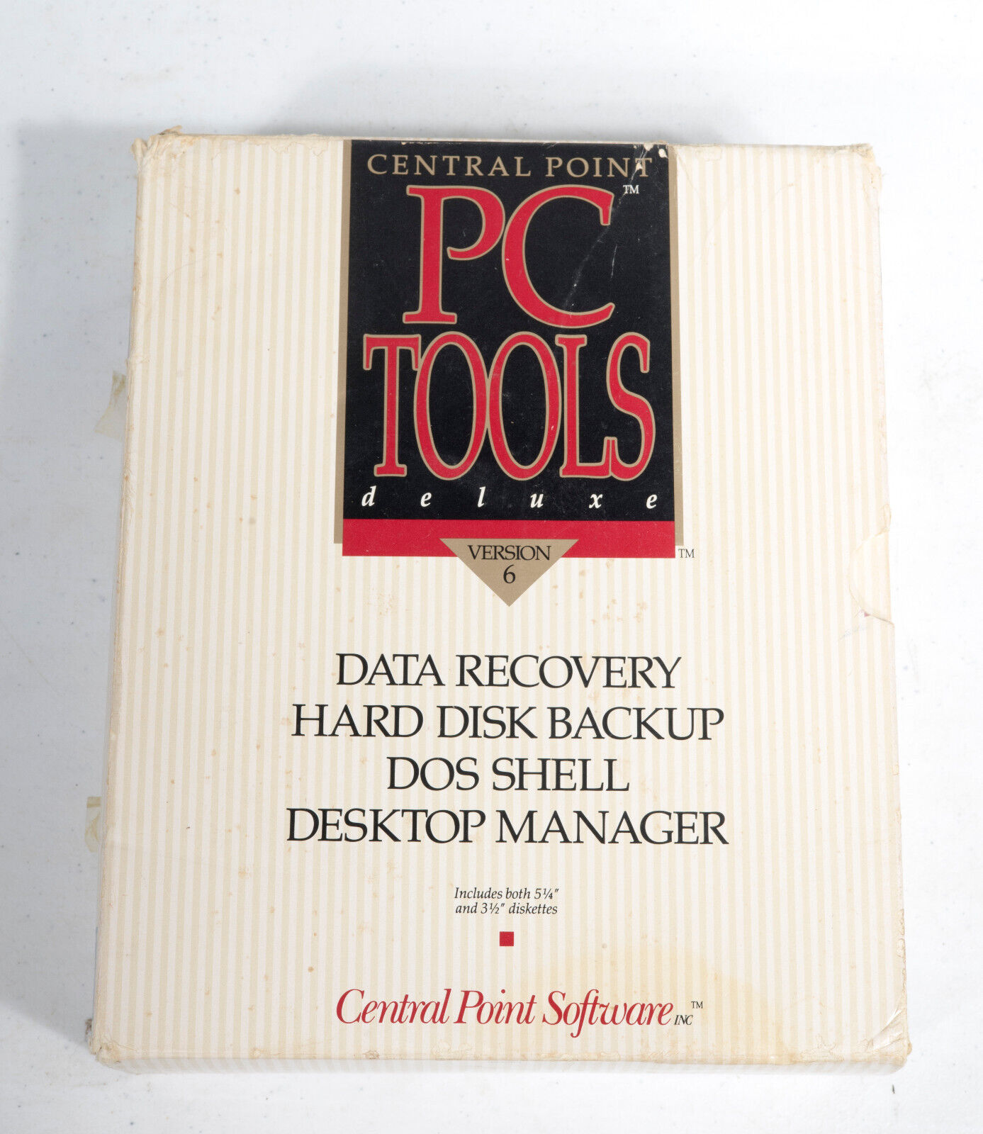 Vintage Central Point PC Tools Deluxe Vintage Version 6 Desktop Manager ST931
