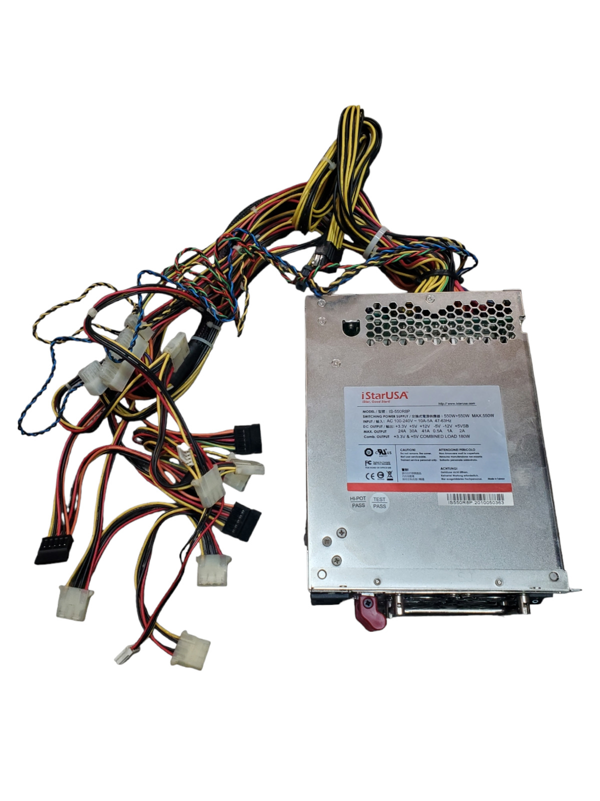 iStarUSA 550W PSU Redundant Power Supply IS-550R8P for ExacqVision 16-CCR-3000-E
