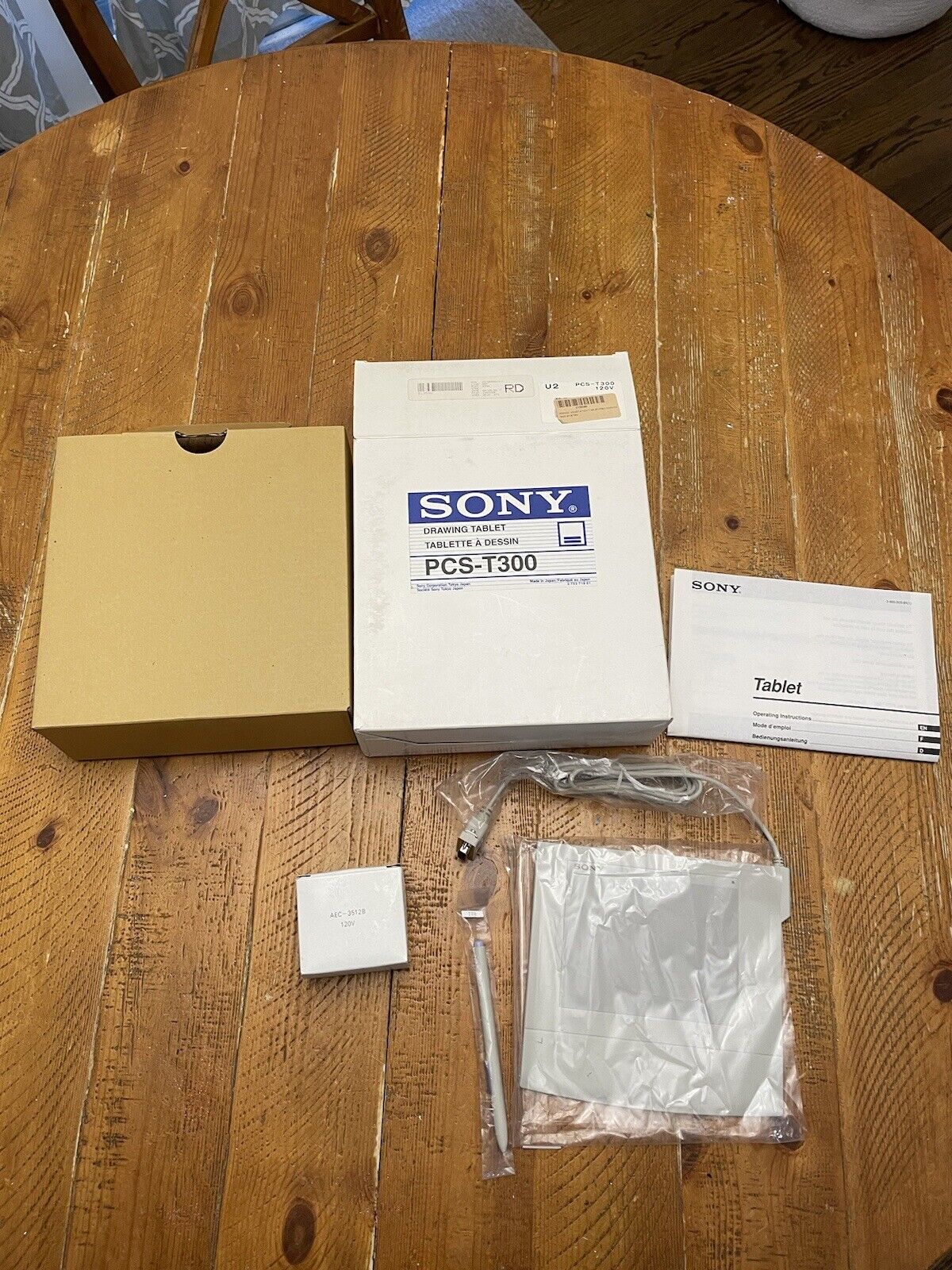 Vintage Sony PCS-T300 Writing Tablet Weird Promo For 3000 Model Computer *RARE*