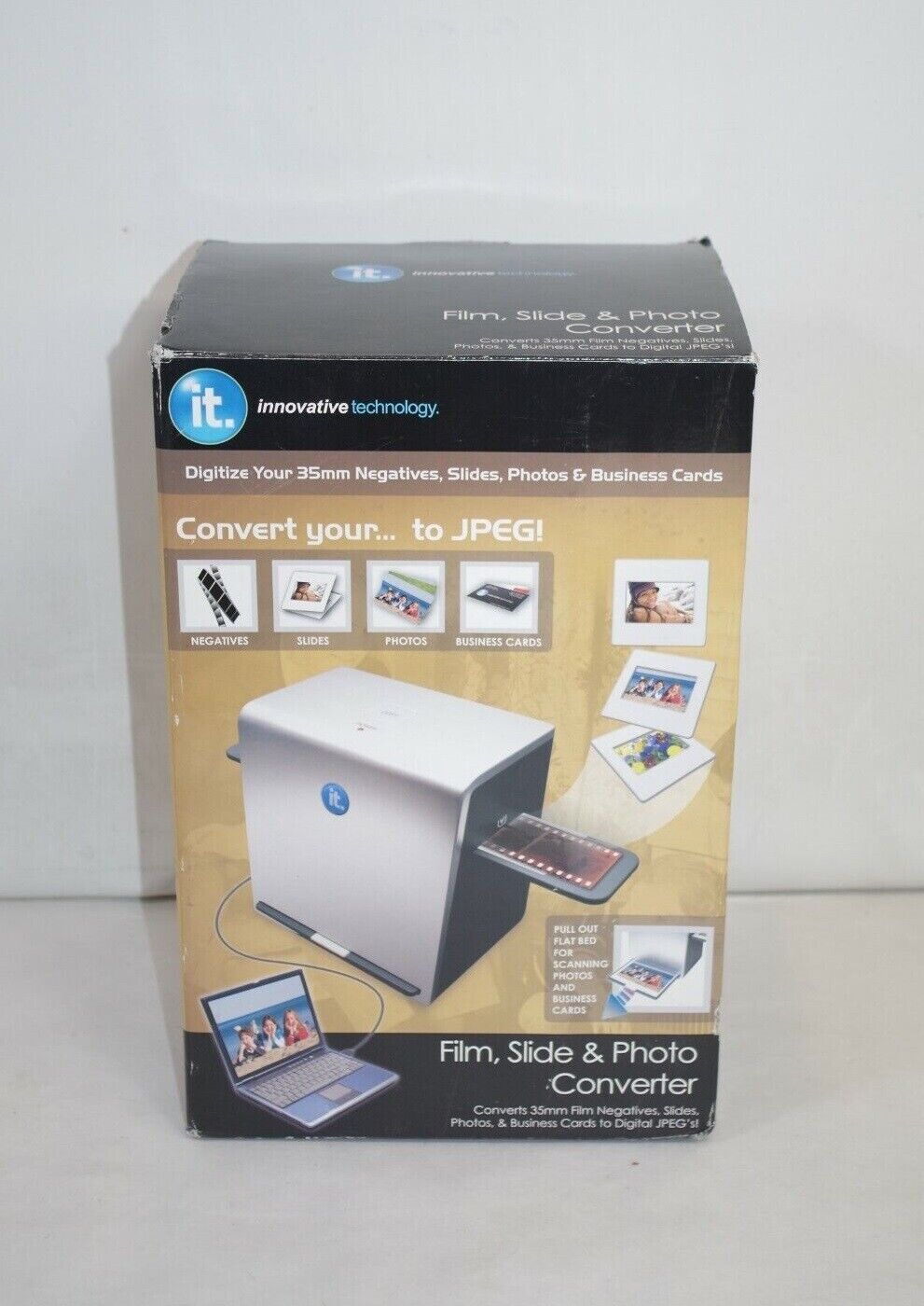 ITNS-500 Innovative Technology Photos and Negatives (35mm) JPEG Converter for PC