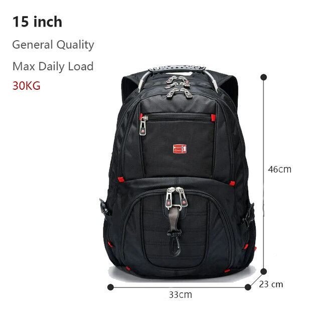 Laptop Backpack Travel Shoulder Bag 17