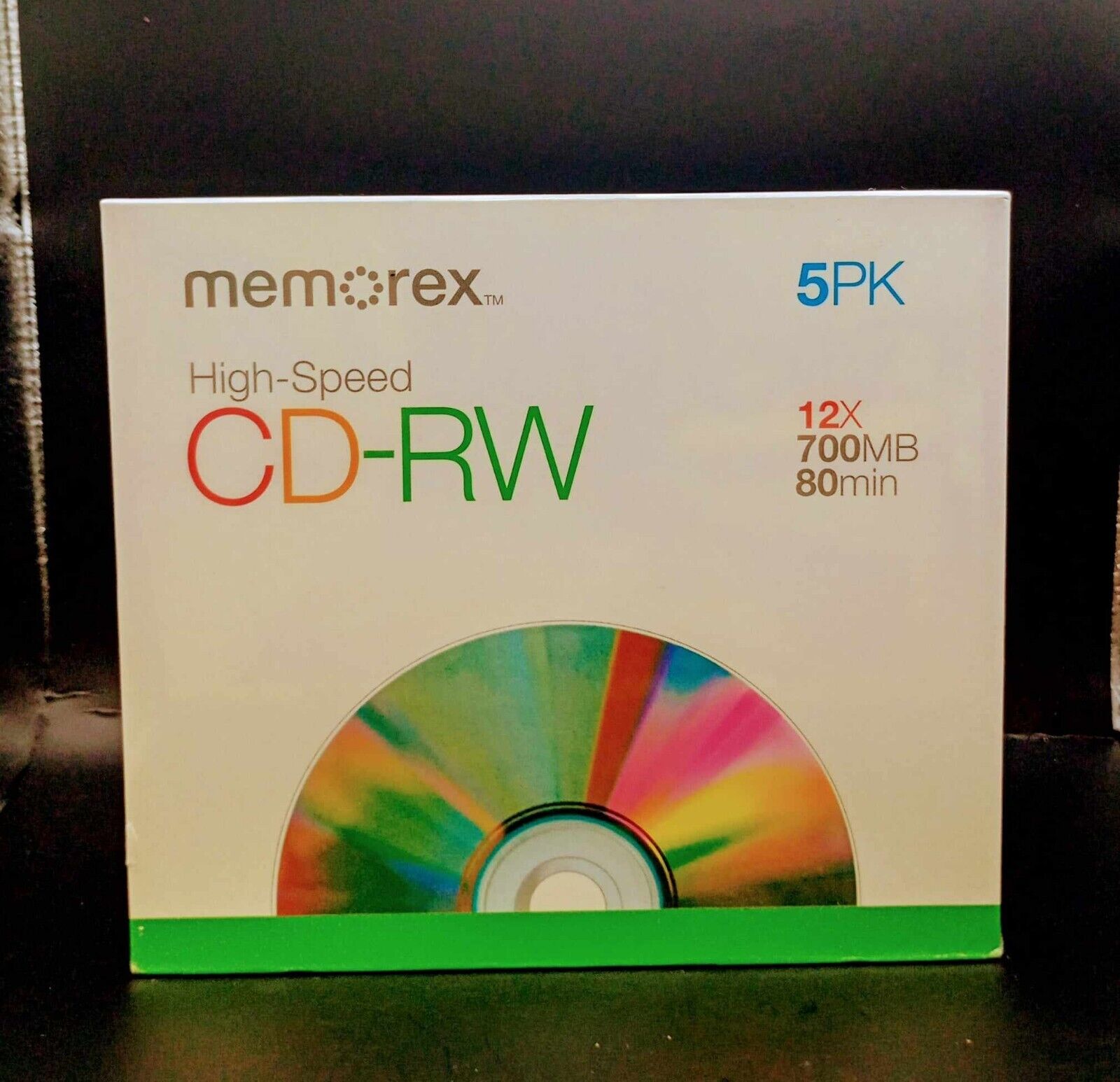 Memorex High-Speed CD-RW - 5 pack