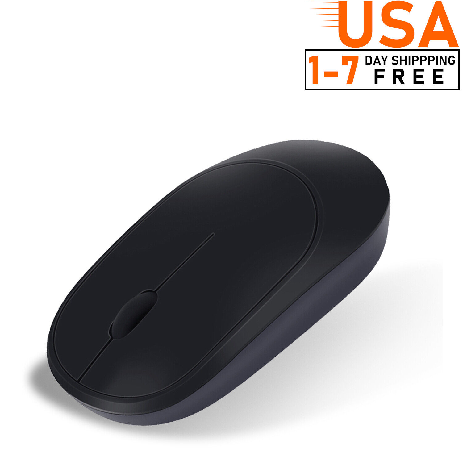 Slim ergonomic design-1600DPI 2.4G Wireless Mouse