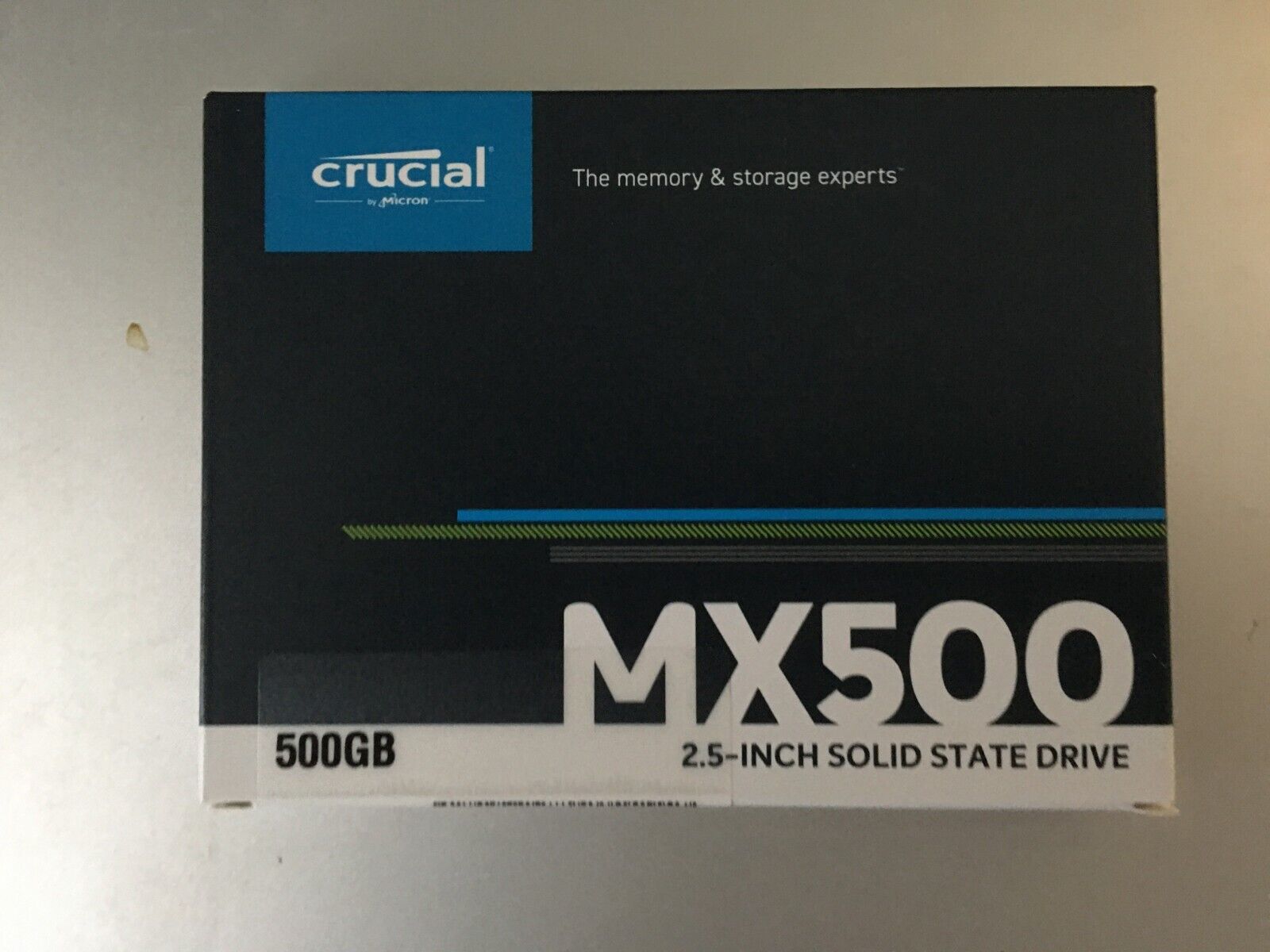 Crucial 500GB 2.5 Inch Solid State Drive MX500, New