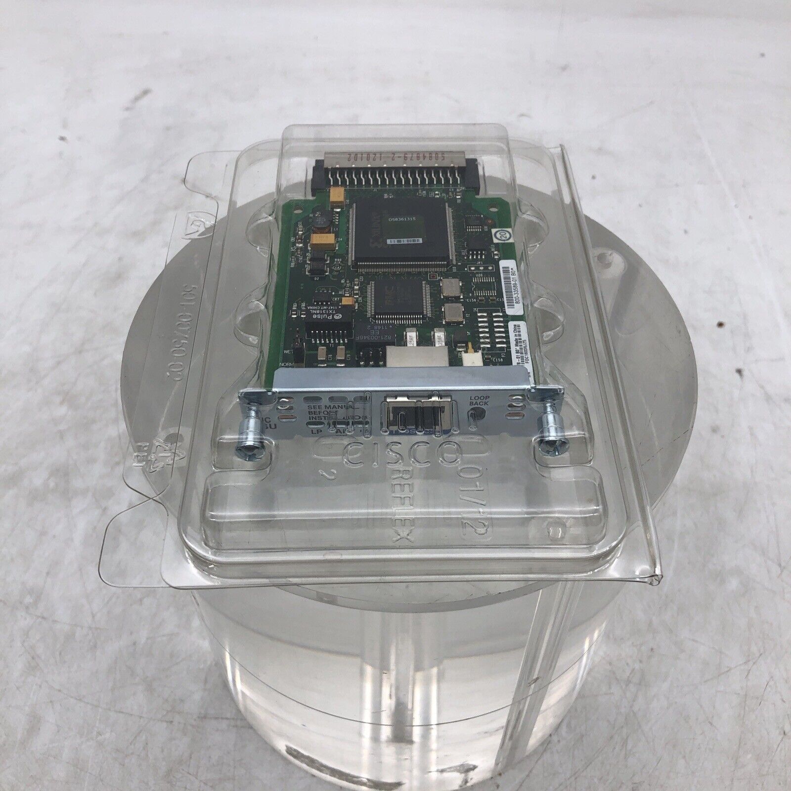 Cisco HWIC-1DSU-T1  1-Port Serial and Asynchronous High Speed WAN Interface Card