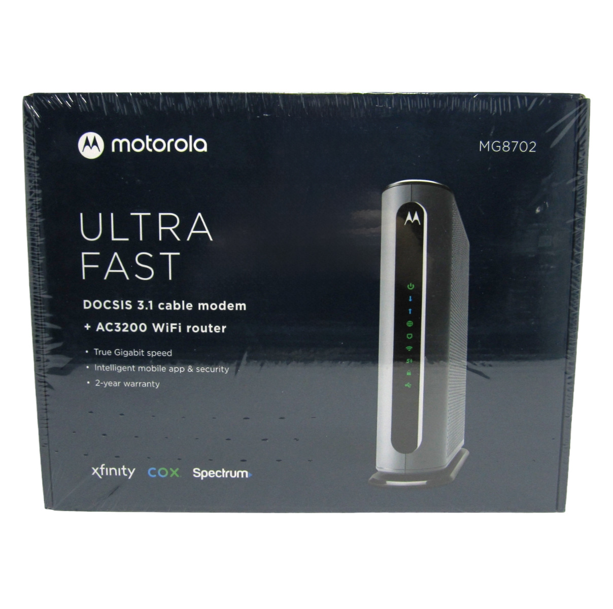 Motorola MG8702 Ultra-Fast DOCSIS 3.1 Cable Modem with AC3200 Dual Band Router