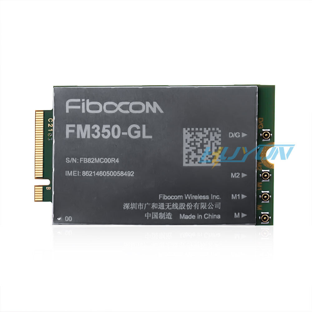 Fibocom FM350-GL DW5931e 5G M.2 Module for Latitude 5531 9330 3571 Laptop Intel
