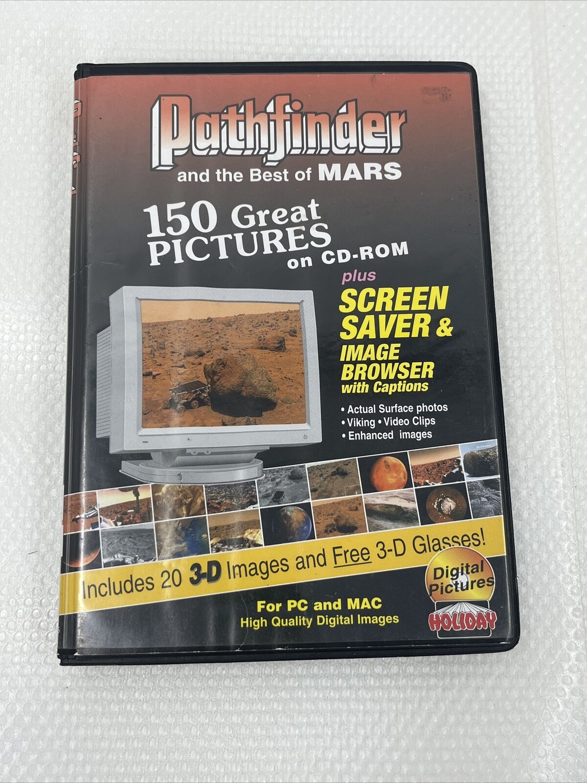 Pathfinder And The Best Of Mars 150 Great Pictures On Cd-Rom (CD-ROM, 1997)
