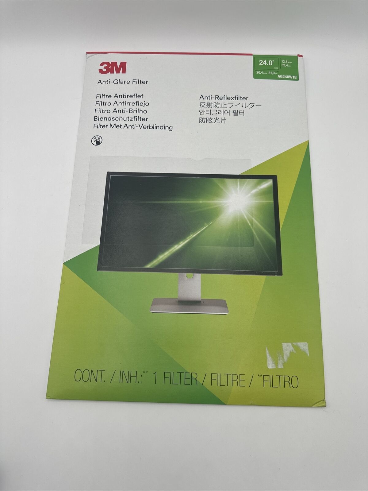 3M AG240W1B Anti-Glare Filter for 24.0
