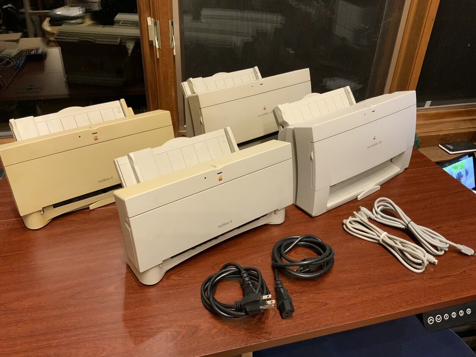4x Vintage Apple Macintosh StyleWriter II and Color StyleWriter 2400 Printers