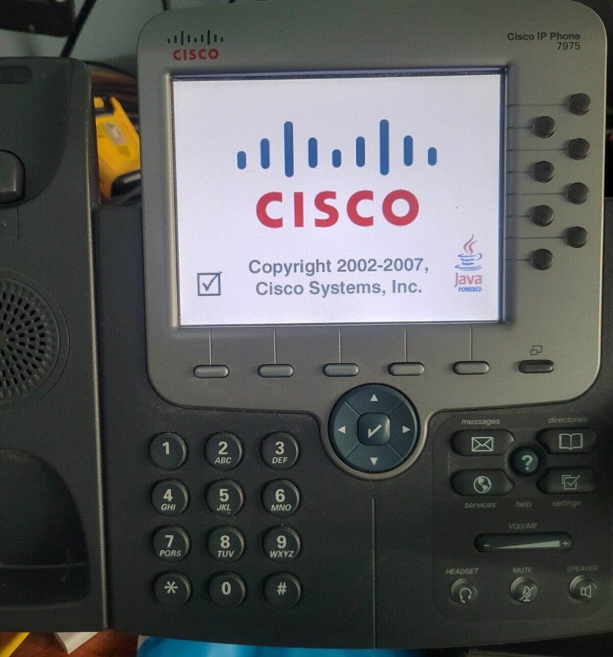 Cisco 7975 (CP-7975G) VoIP IP Phone , Color screen
