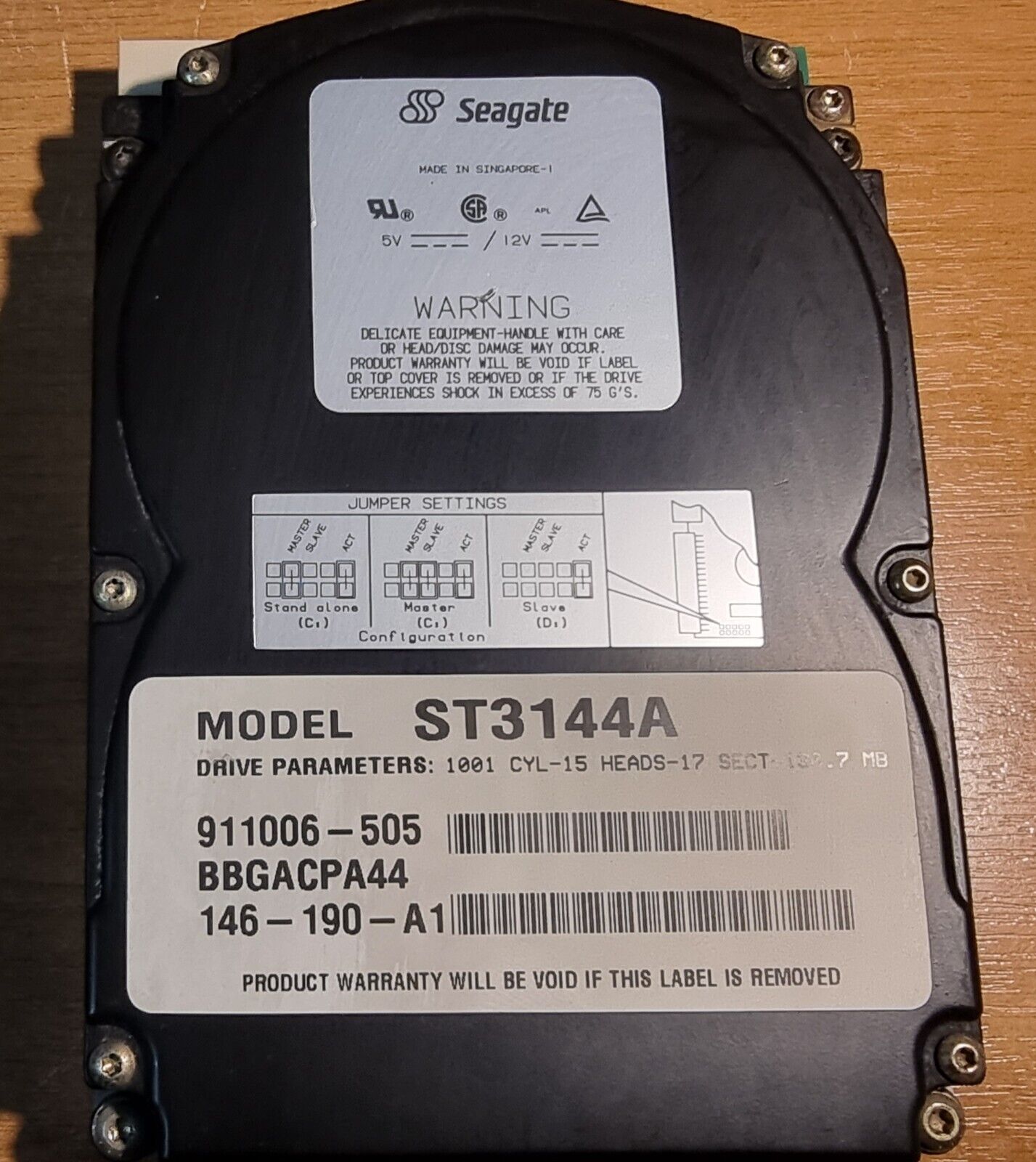 Seagate_ST3144A 130MB
