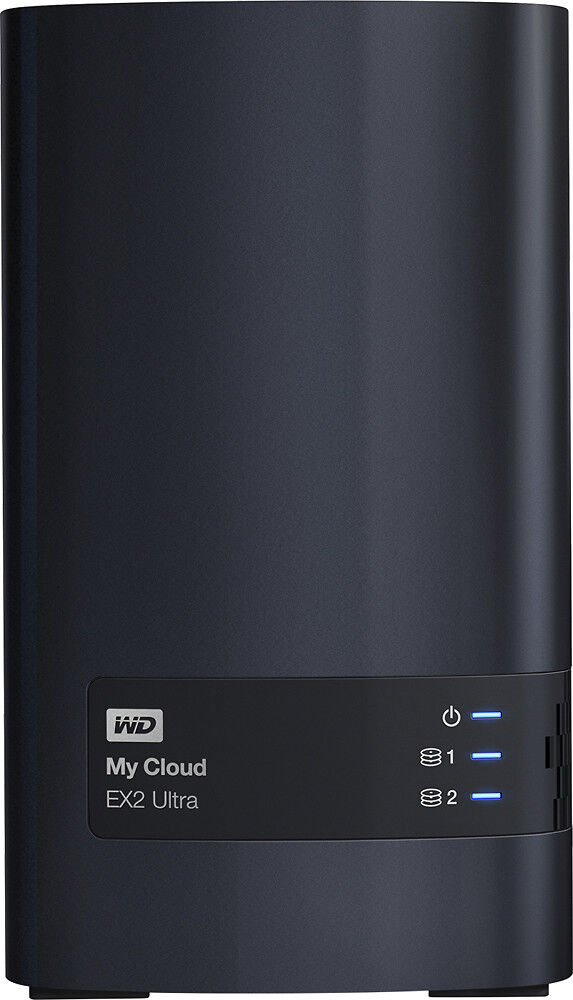 WD - My Cloud Expert EX2 Ultra 2-Bay 0TB External Network Attached Storage (N...