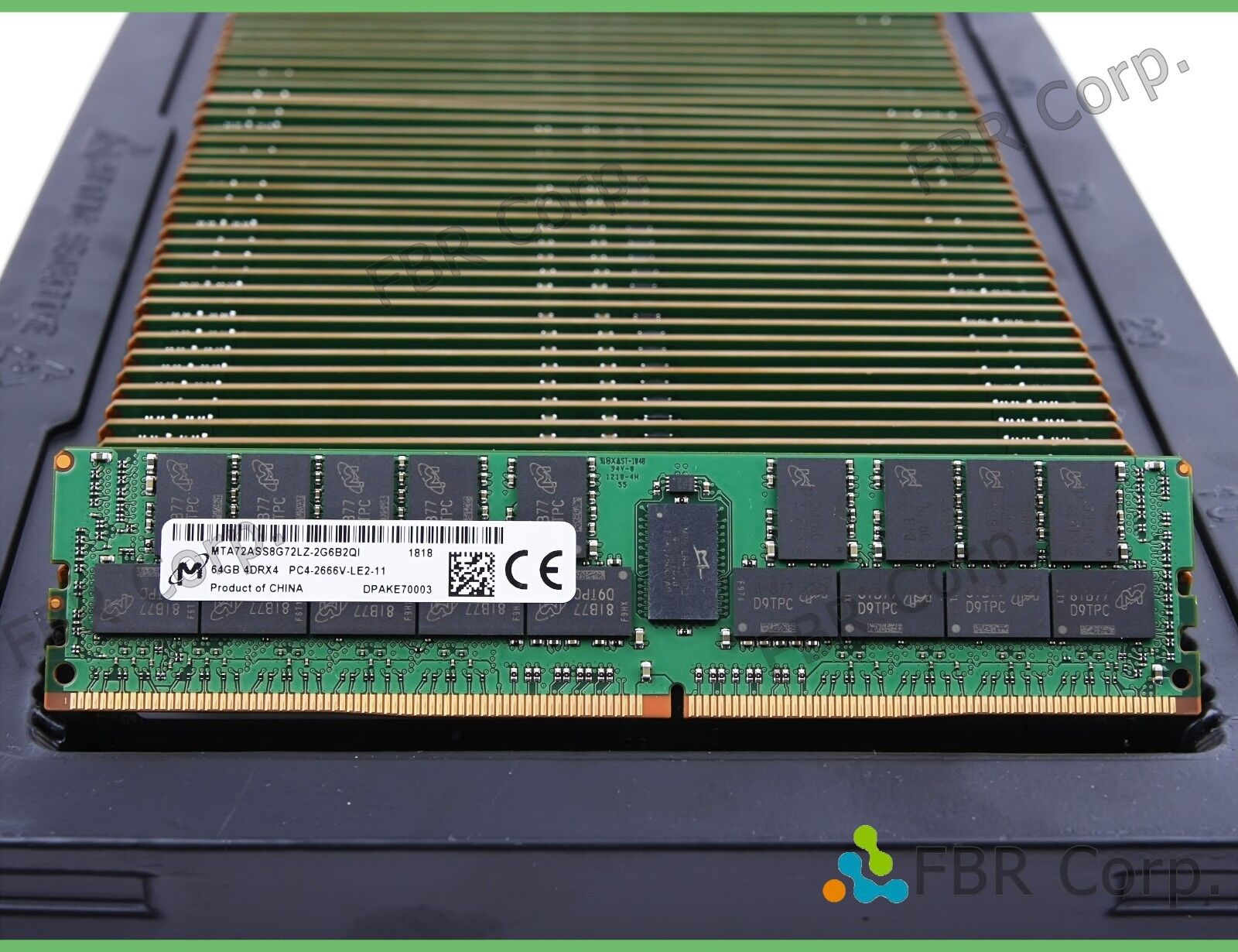 New 64GB Micron PC4-2666V DDR4 21300 4DRx4 Server Memory Ram MTA72ASS8G72LZ-2G6B
